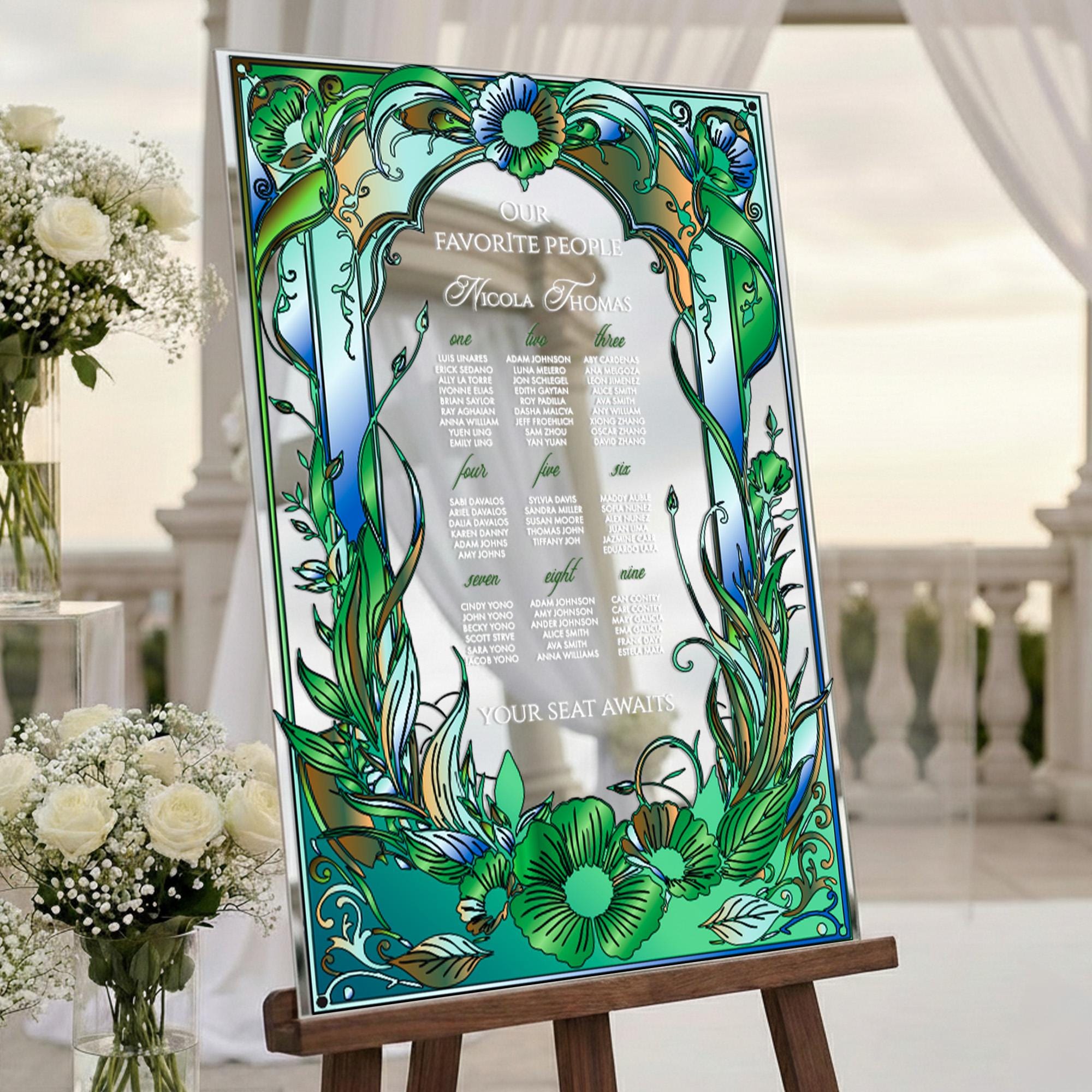 Wedding Seating Chart – Floral