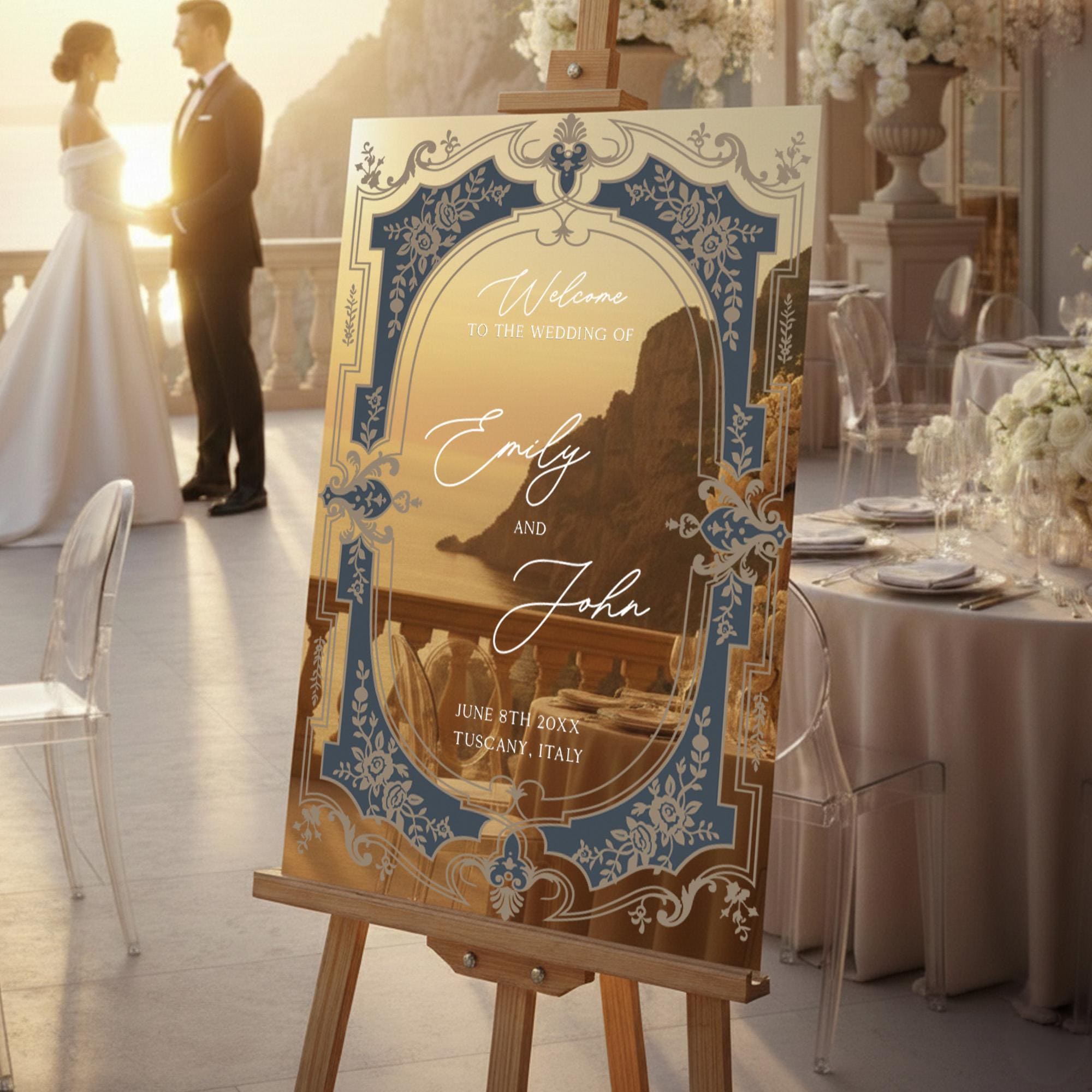 Wedding Welcome Sign – Seville