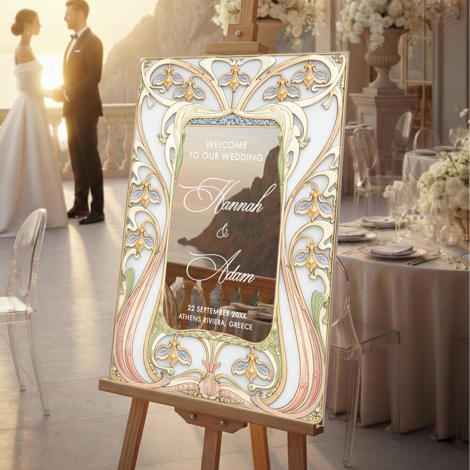 Wedding Welcome Sign – Helsinki