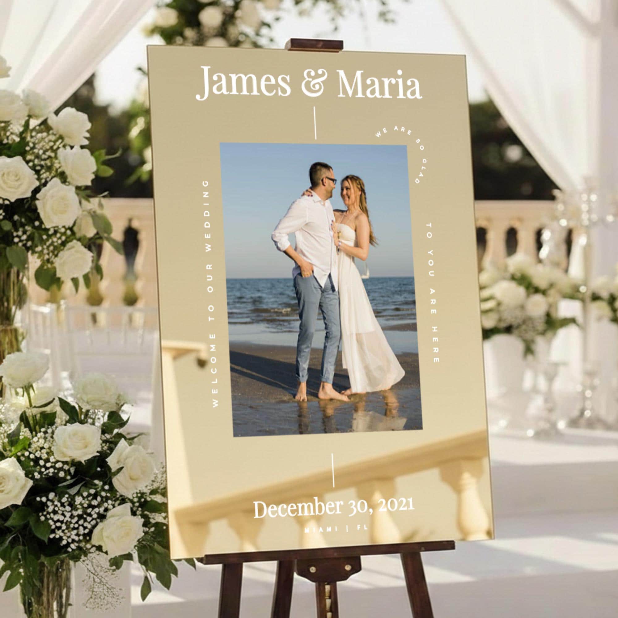 Wedding Welcome Sign – Orlando