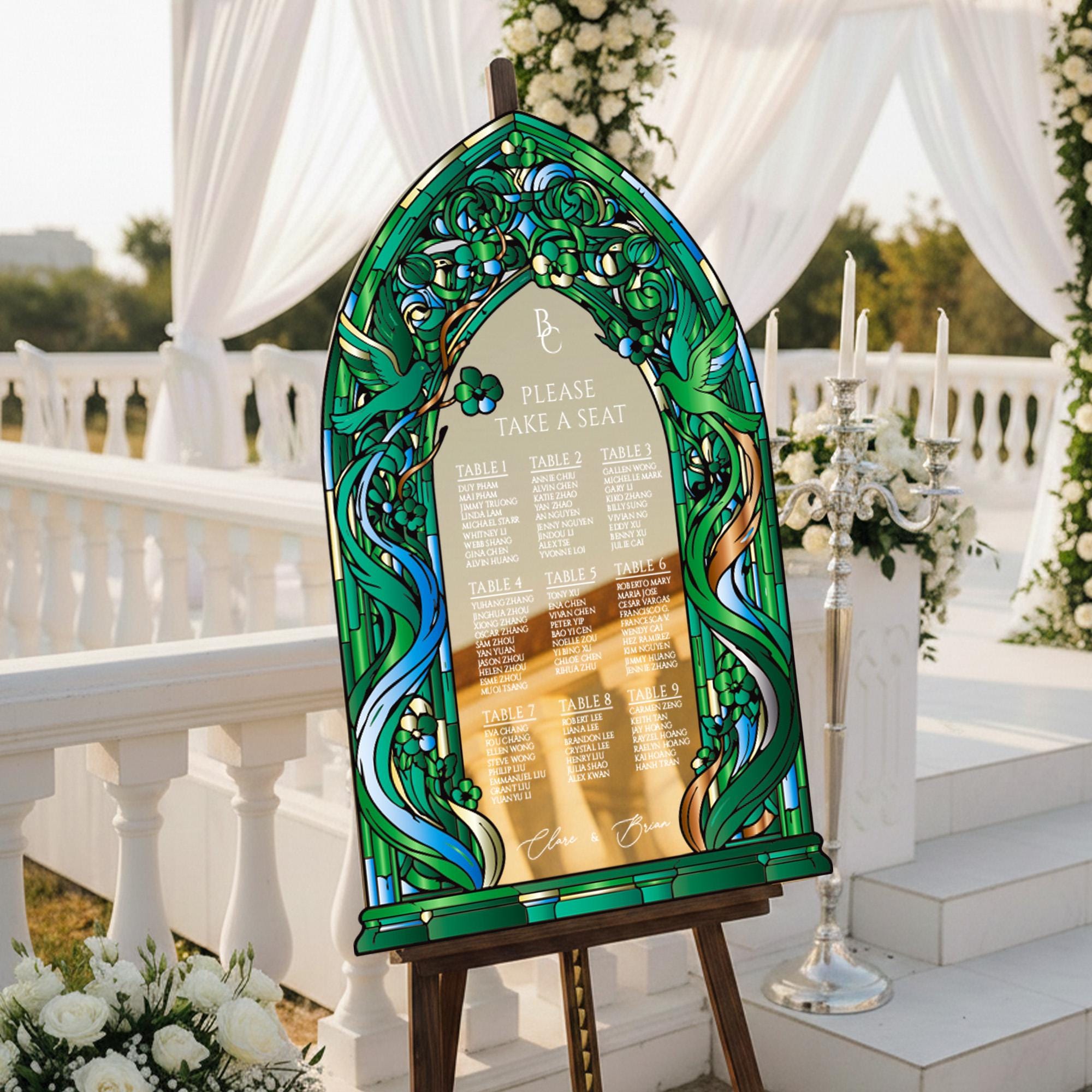 Wedding Seating Chart – Bali Collection