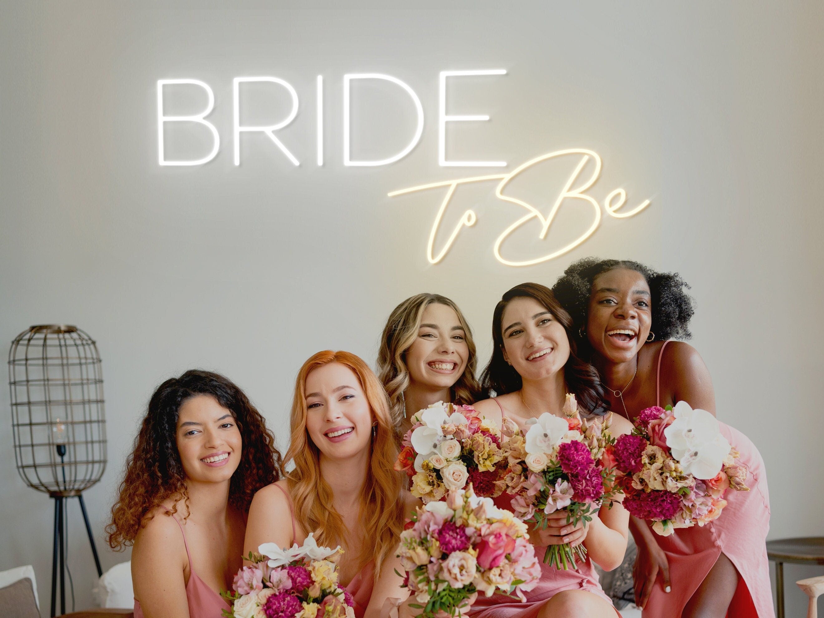 Bride To Be Neon Sign Wedding Room Decoration Bridal Shower Decor LED Light