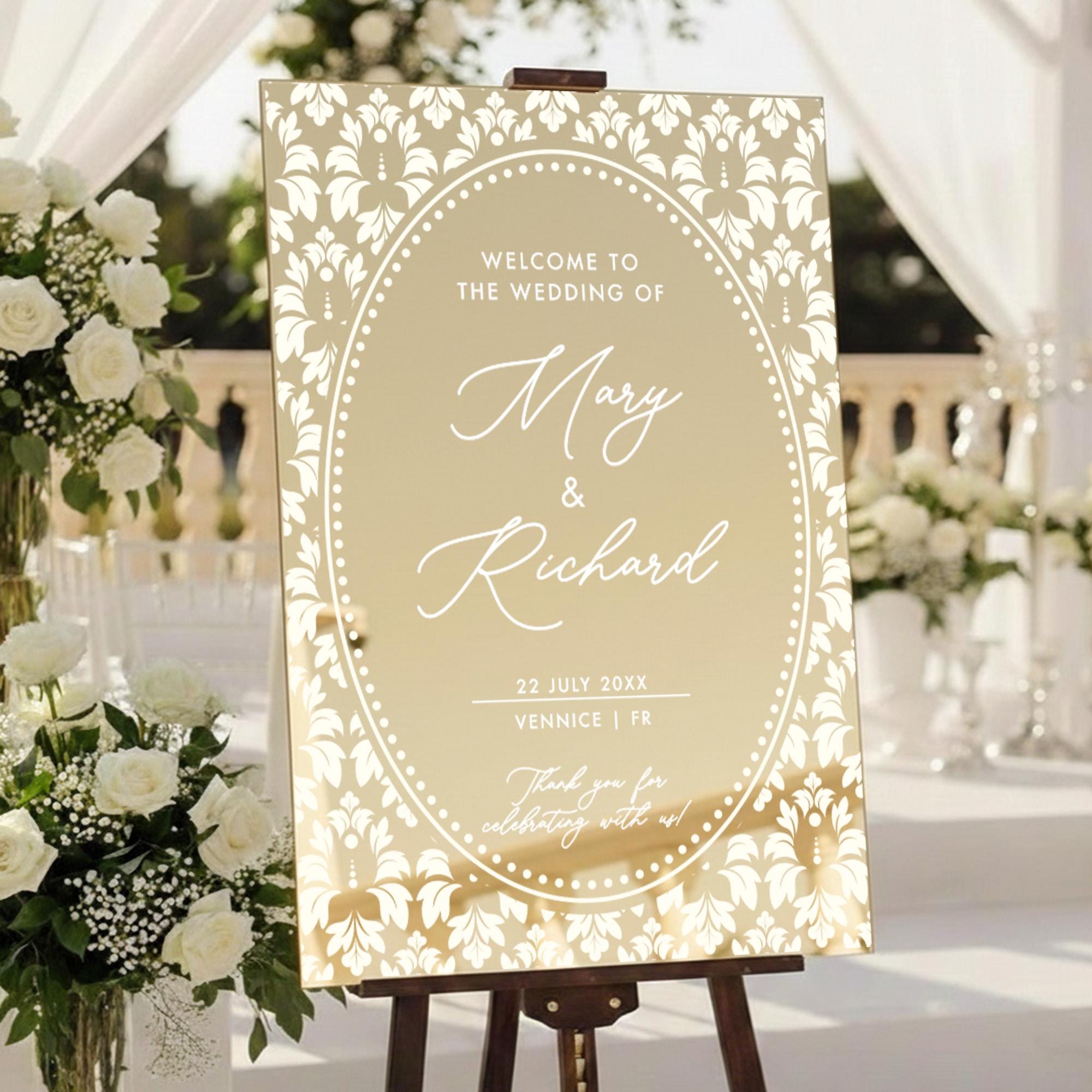 Wedding Welcome Sign – Paris