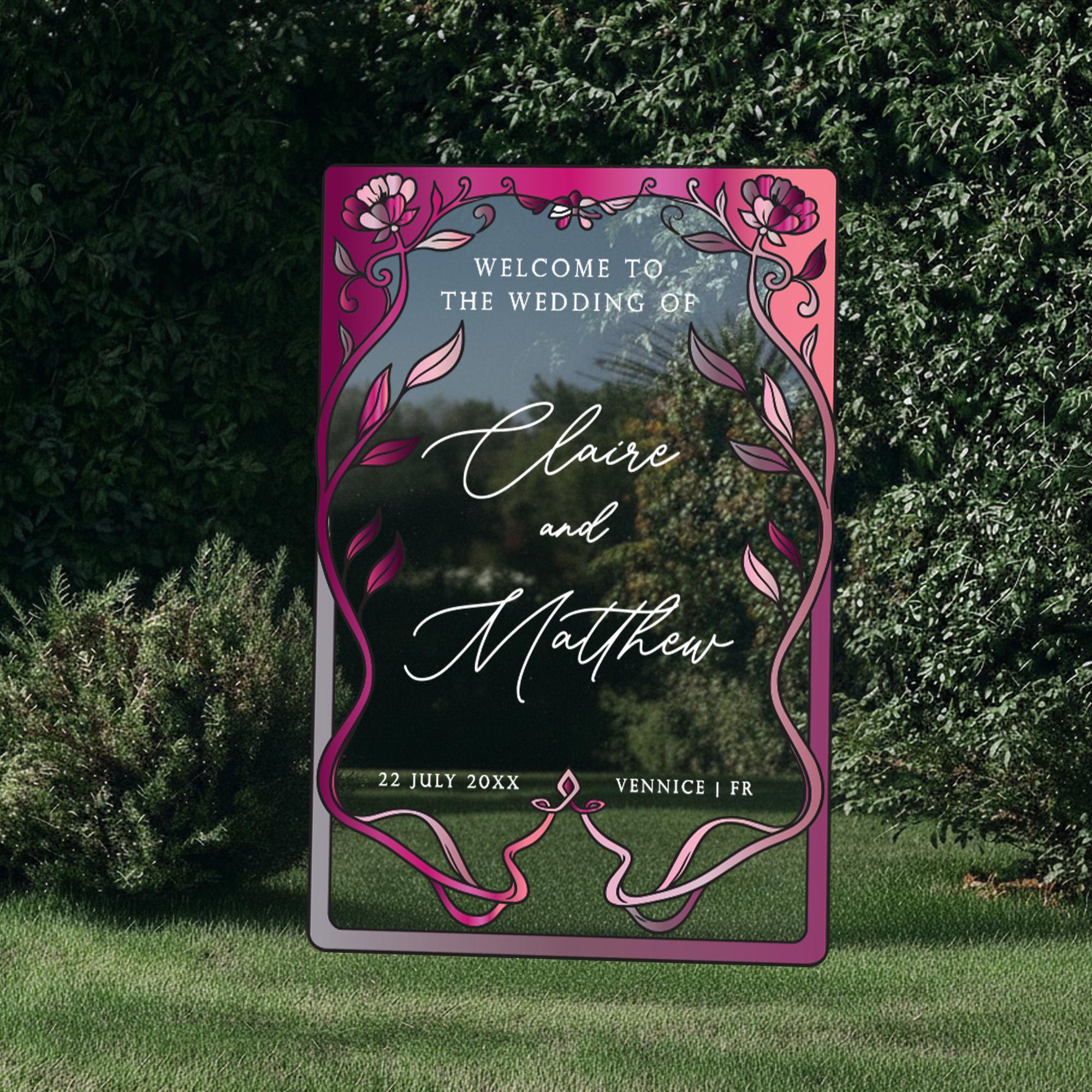 Wedding Welcome Sign – Ibiza