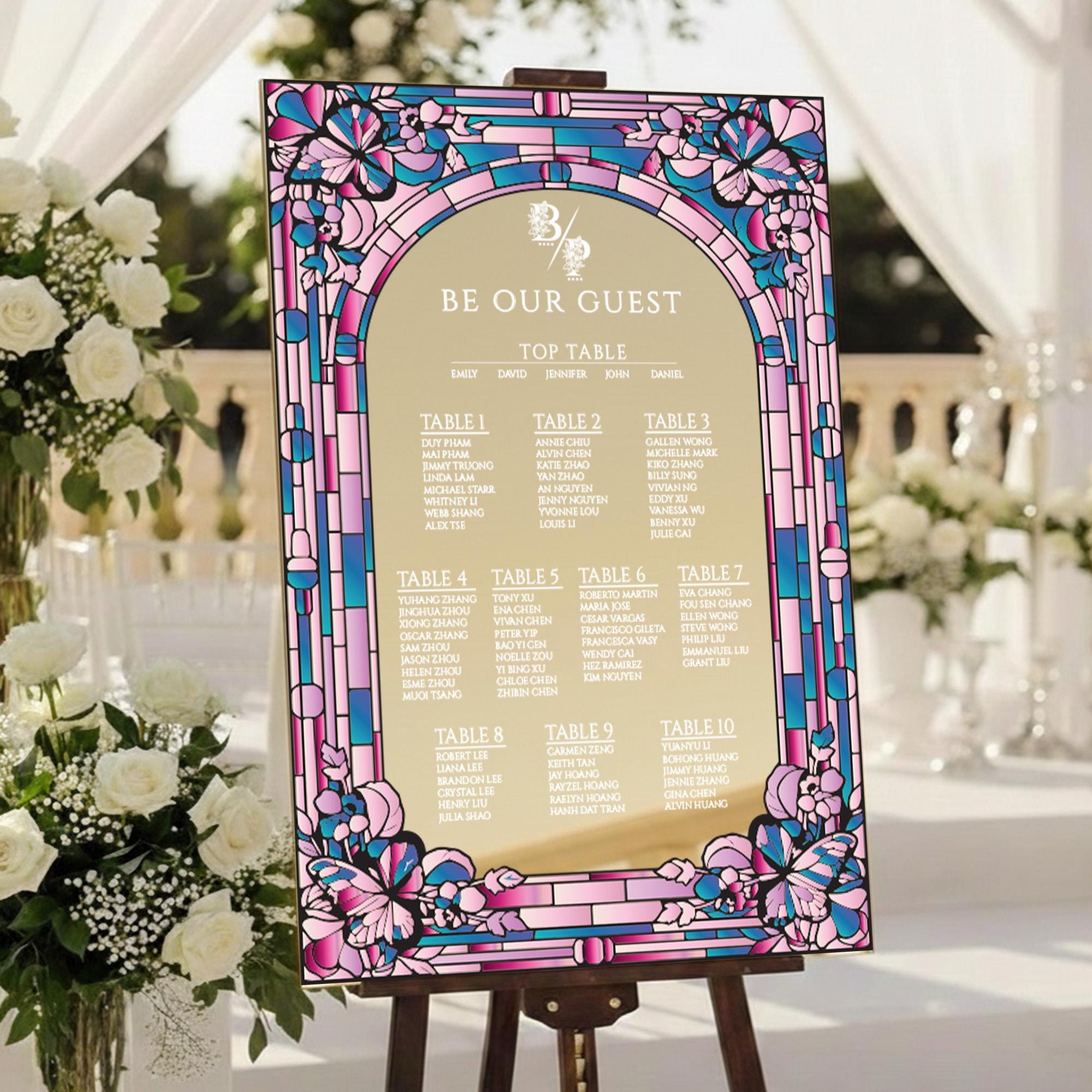 Wedding Seating Chart – Nashvill