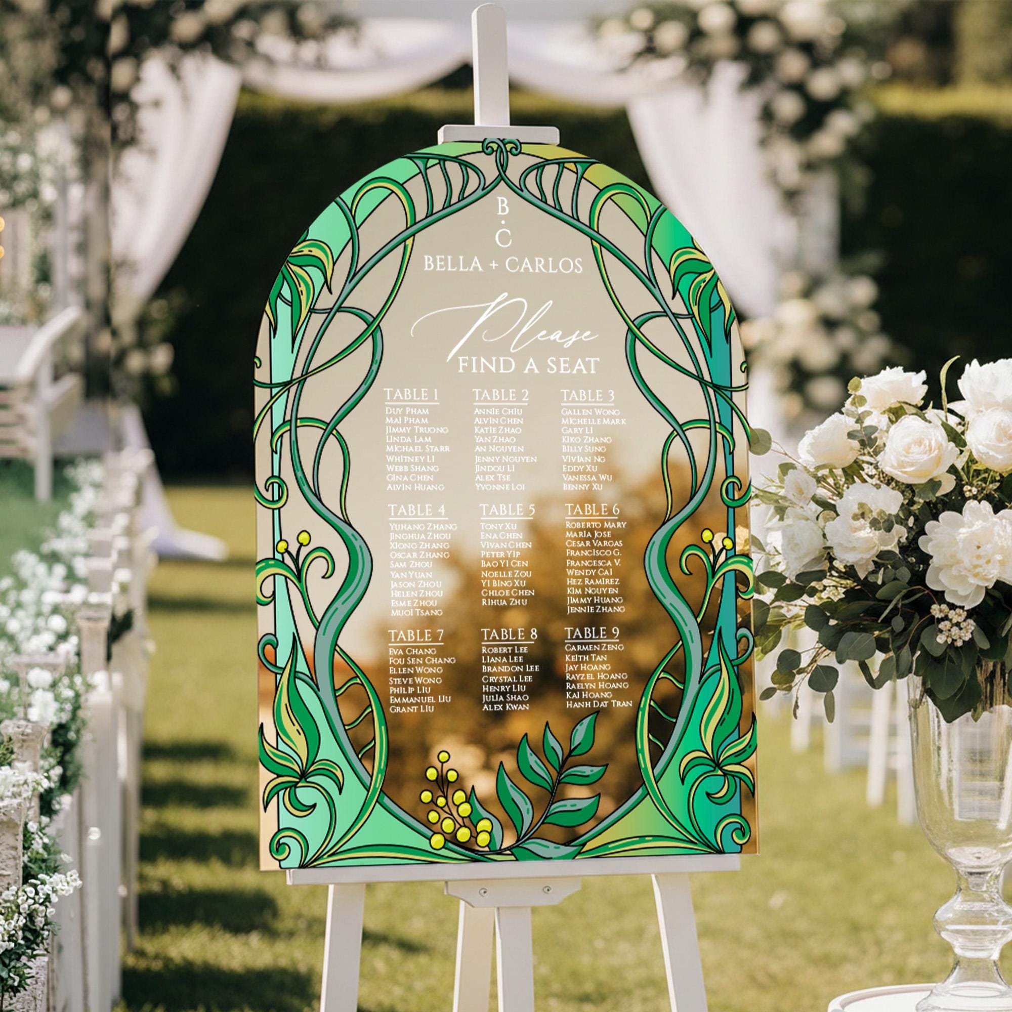 Wedding Seating Chart – Barcelony