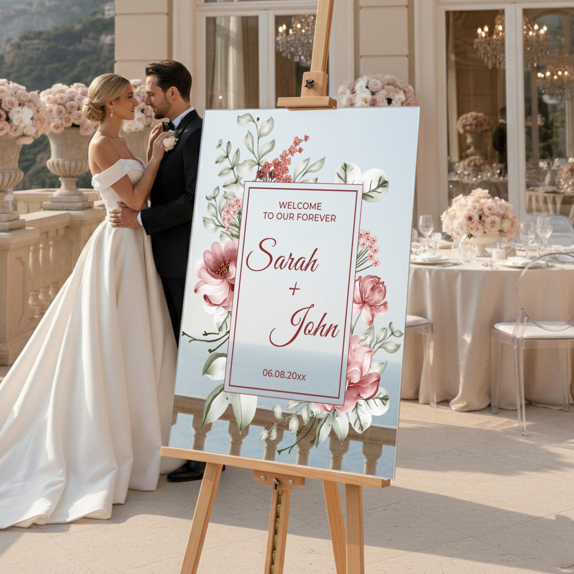 Wedding Welcome Sign – Marrakech