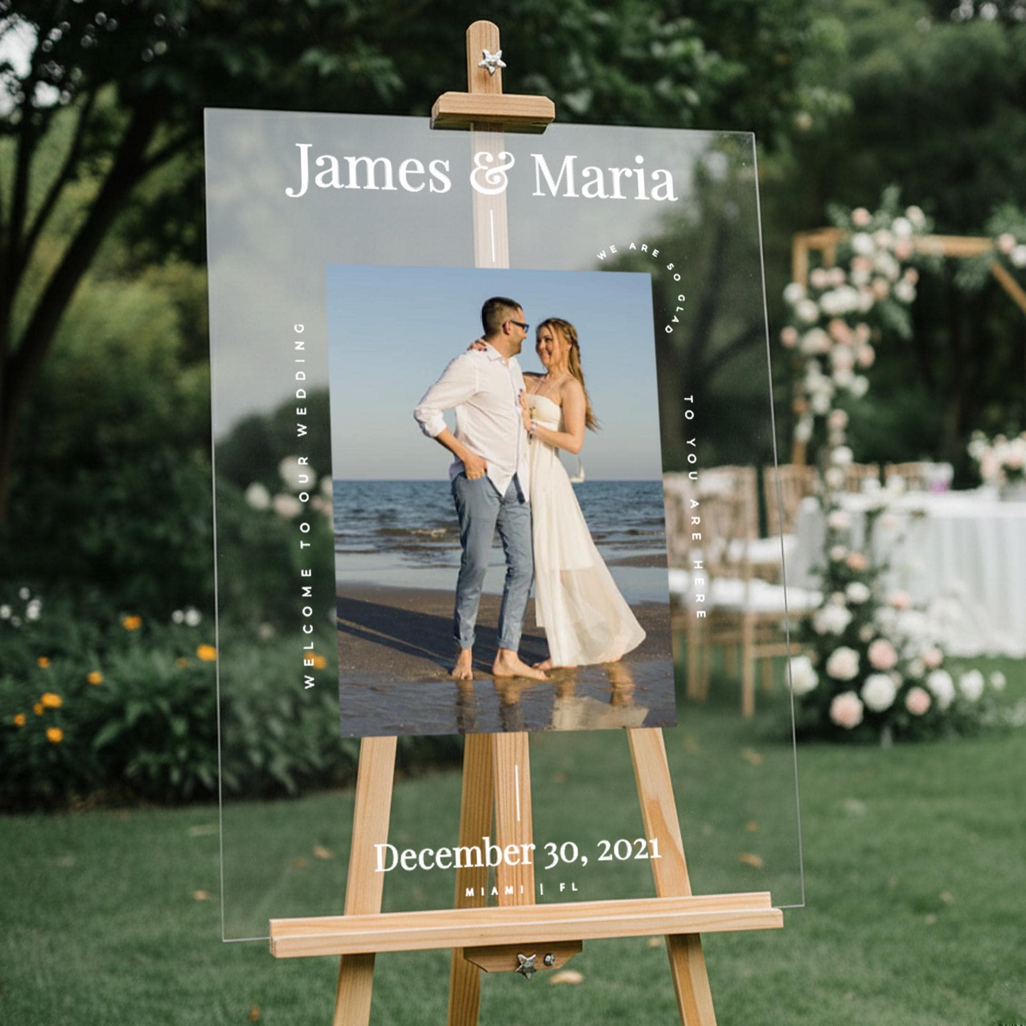 Wedding Welcome Sign – Orlando