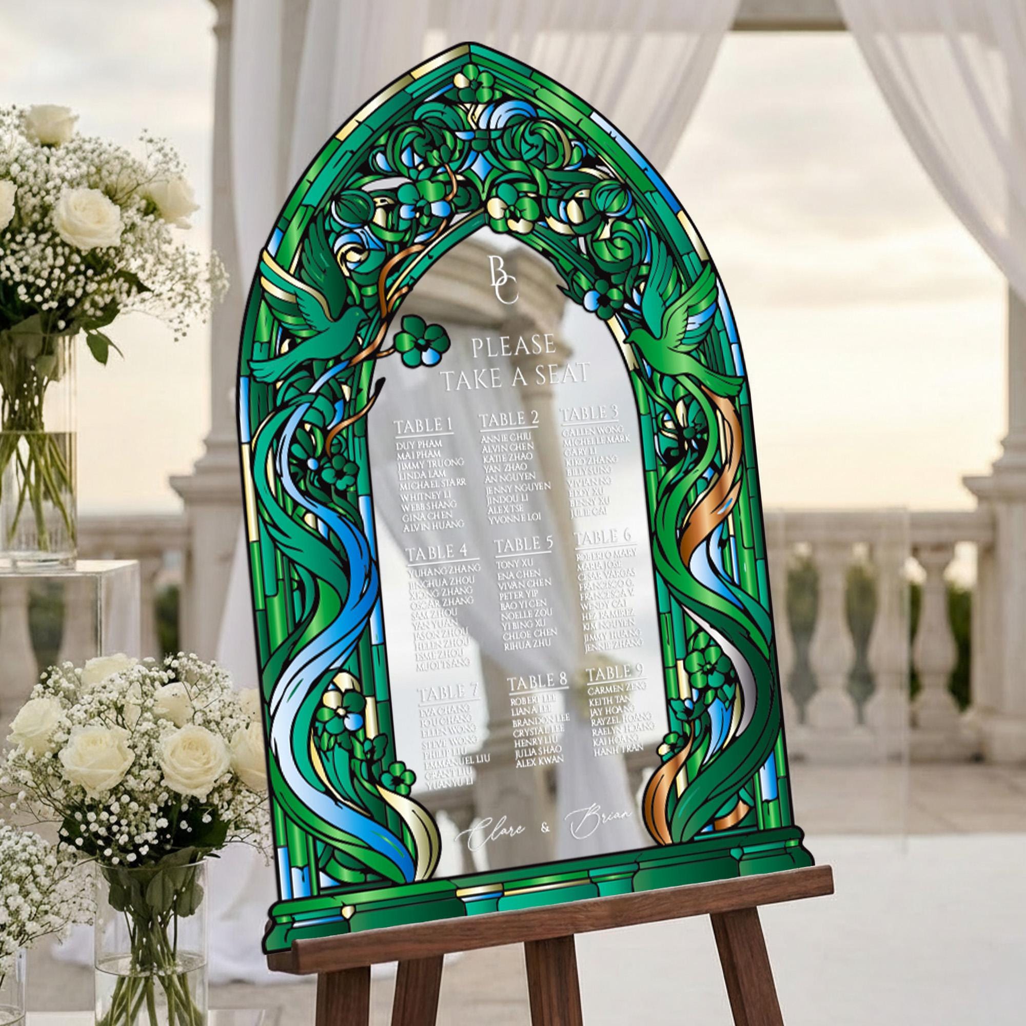Wedding Seating Chart – Bali Collection